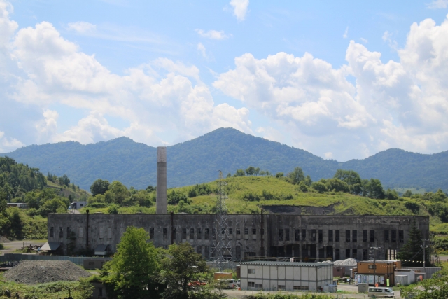 旧北炭清水沢火力発電所